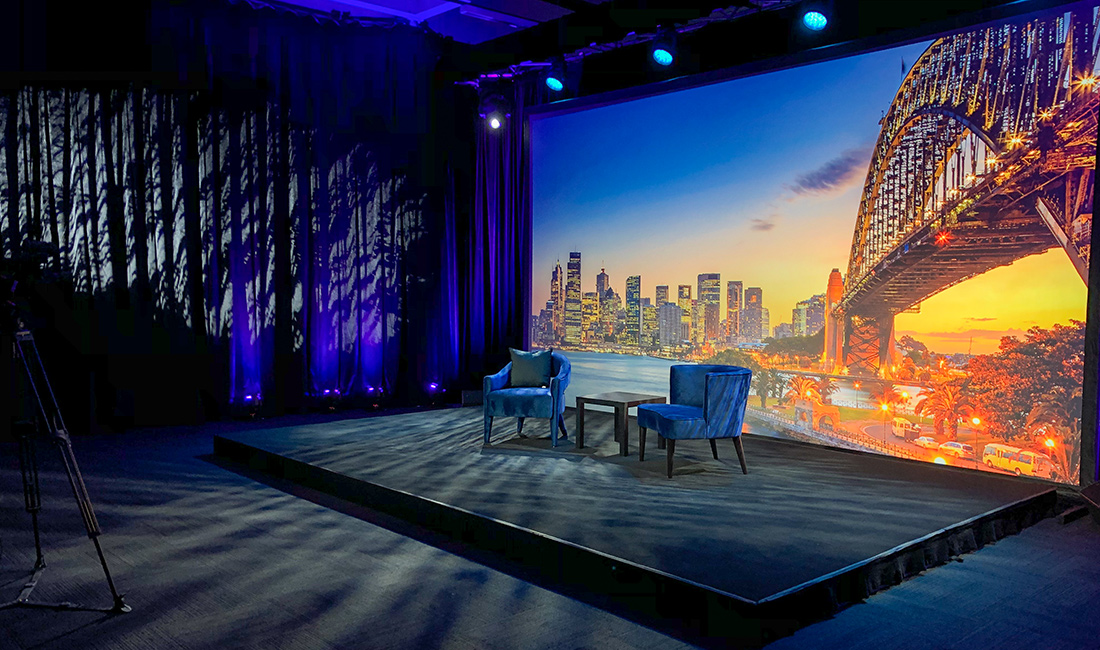 TVA-Virtual-Studio-2 The Studio and The Venue Alexandria transformed for a virtual studio.