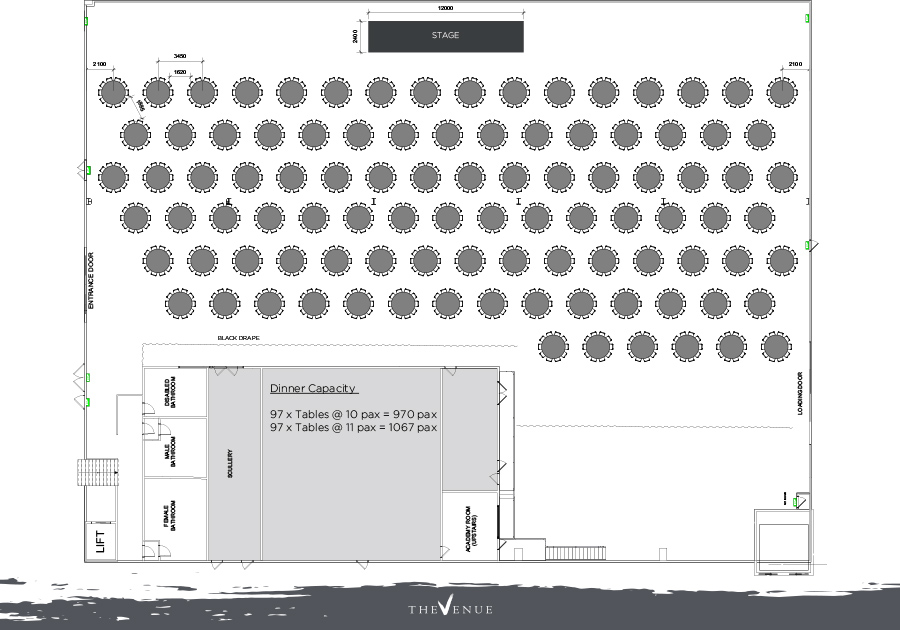 Link to a collection of floor plans showing all the variations at The Venue Alexandria